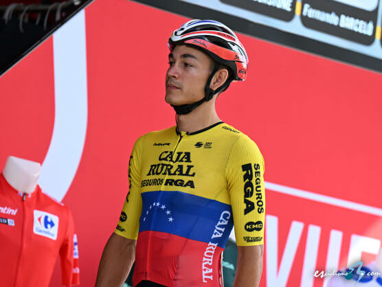Orluis Aular se baja de la Vuelta a España