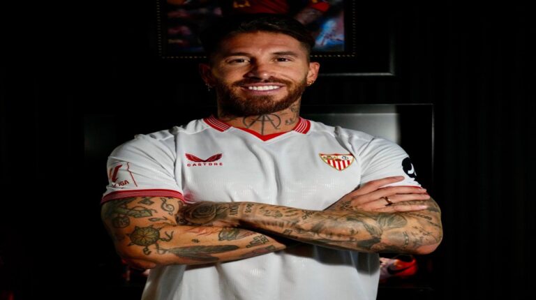 Sergio Ramos oficializa su llegada al Sevilla
