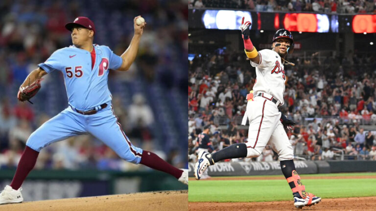 Ranger Suárez y Ronald Acuña se robaron el show en la jornada