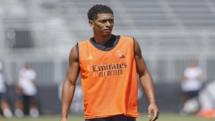 Bellingham ausente en el entrenamiento del Madrid