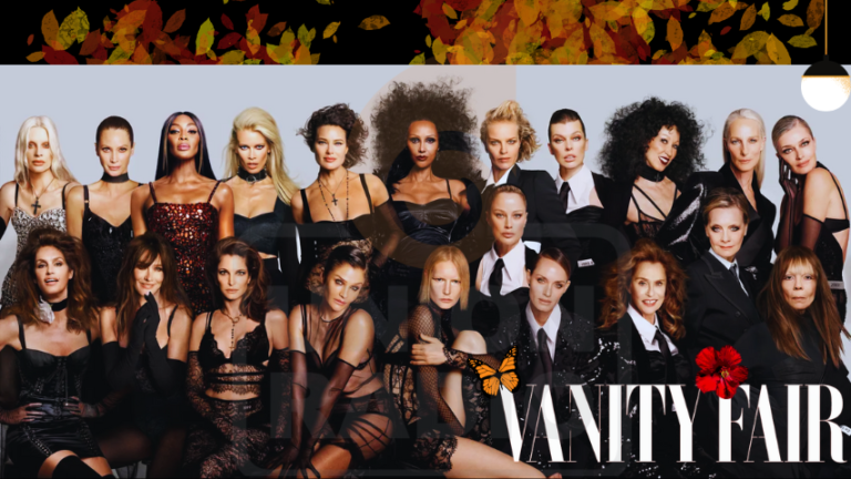 Modelos de la «época dorada» retoman la portada de Vanity Fair