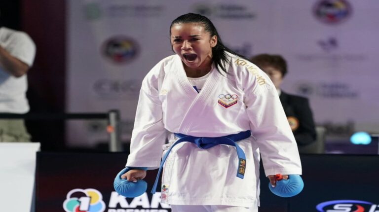Yorgelis Salazar reafirmó su dominio mundial en el kárate