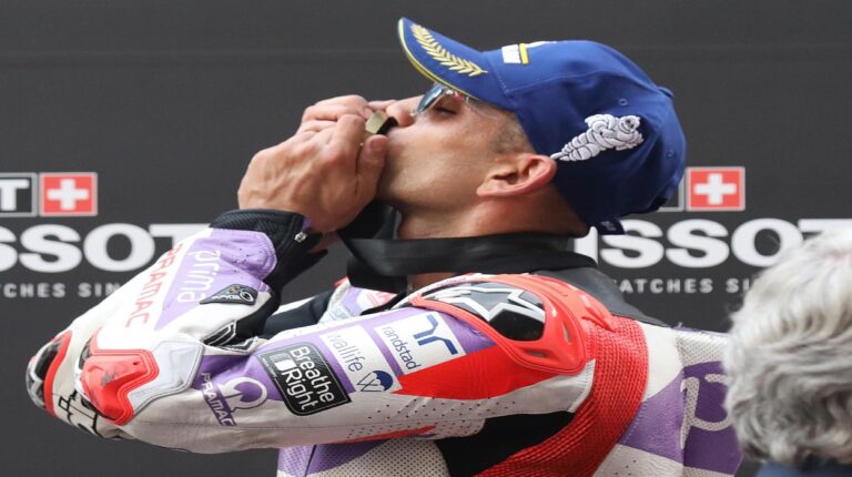 Jorge Martín sumó su cuarta victoria en carrera sprint