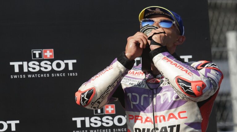 Triunfo y liderato del campeonato para Jorge Martín