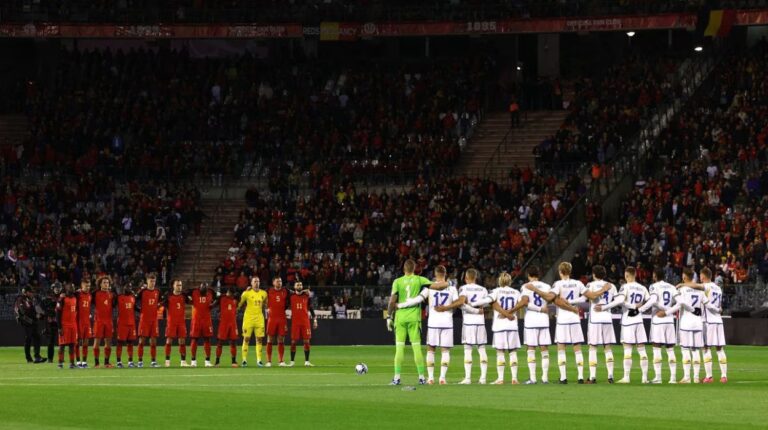 Suspendido el duelo Bélgica vs Suecia por razones de seguridad
