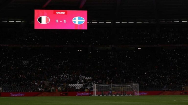 UEFA decide finalizar el Belgica Suecia en empate