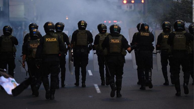 Informe ONU concluye que Perú restringió las protestas de 2022 y 2023