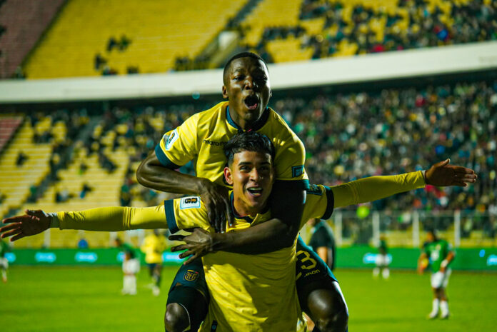Ecuador ganó en la altura ante Bolivia