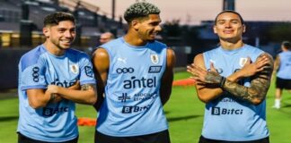 Valverde y Araujo lideran a Uruguay en esta fecha FIFA