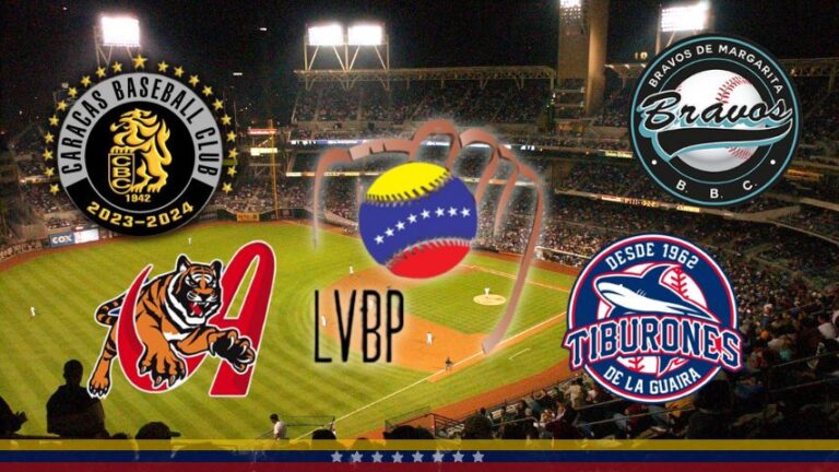LVBP 2023-2024: Leones, Tiburones, Tigres y Bravos con un objetivo claro