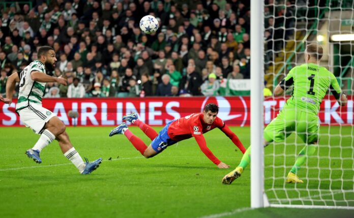 UEFA Champions League - Celtic Glasgow vs Atletico Madrid Morata