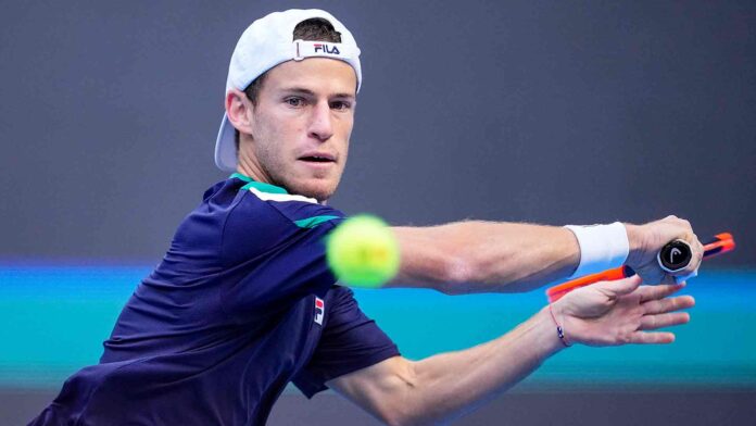 Diego Schwartzman Diego Schwartzman consiguió triunfo en su debut de Shanghái