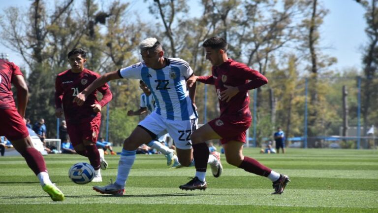 Vinotinto Sub-23 en módulo de Argentina