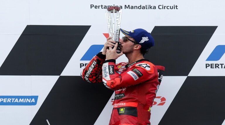 Bagnaia recuperó el liderato del mundial de MotoGP