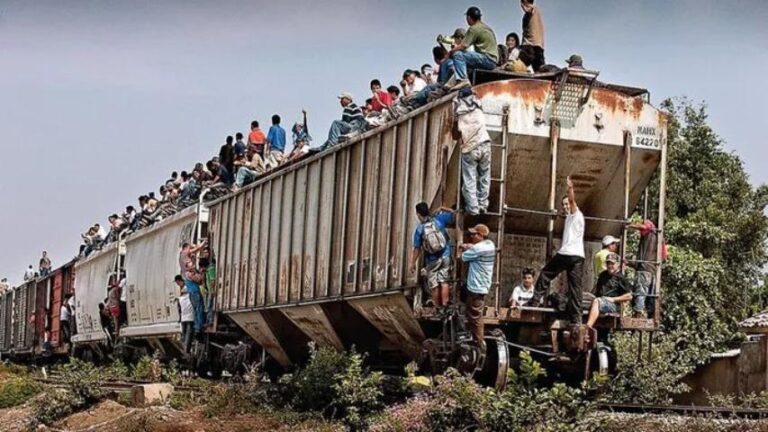 México interceptó más de 27.000 indocumentados en trenes en menos de un mes