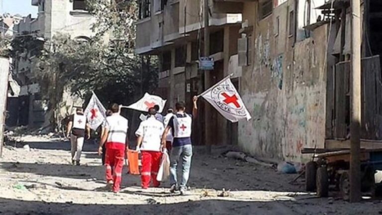 La Cruz Roja pide garantías para movilizarse en Gaza