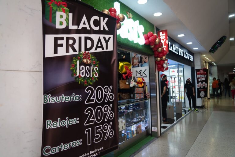 Sector electrónico registró 40% de contracción en las compras durante el Black Friday