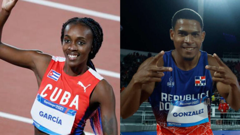 García y González lideraron jornada de atletismo en Santiago