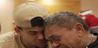 Luis Díaz se reencuentra con su padre tras su llegada a Colombia