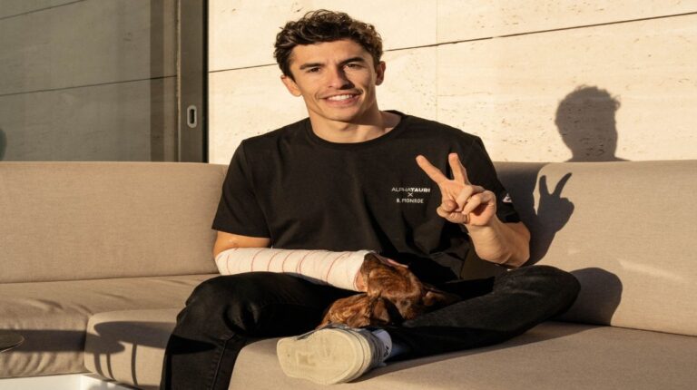 Marc Márquez fue operado del antebrazo derecho
