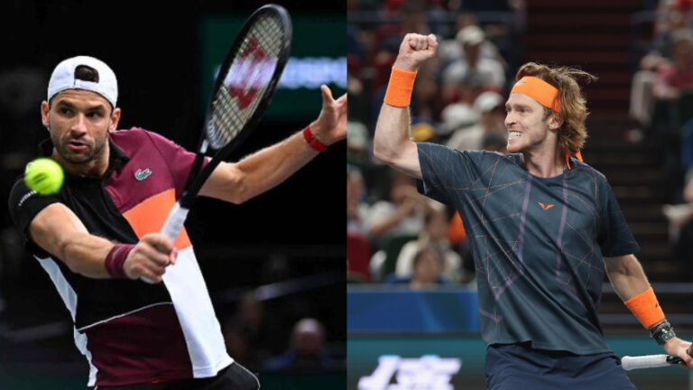 Dimitrov y Rublev se instalan en cuartos del Másters París