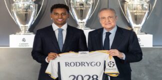 Rodrygo renueva con el Madrid hasta 2028