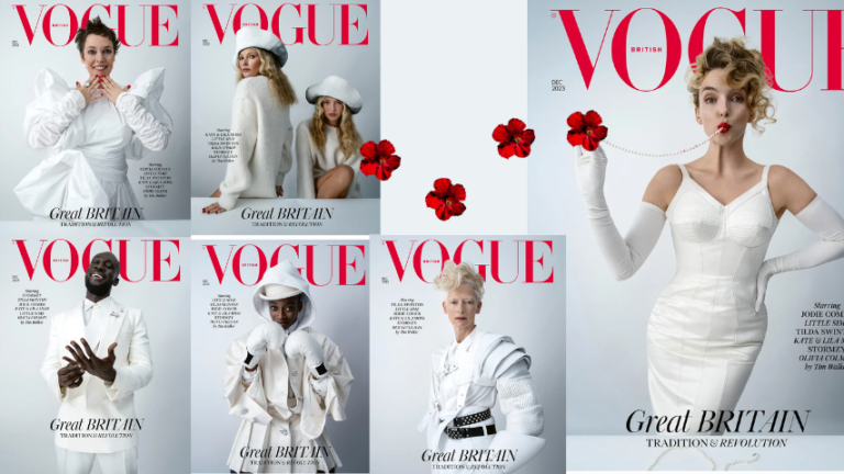 Vogue lanza edición de lujo con estrellas británicas