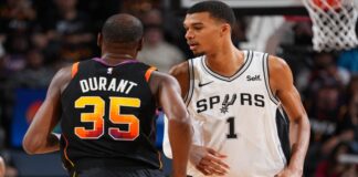 Wembanyama le ganó el duelo a Durant