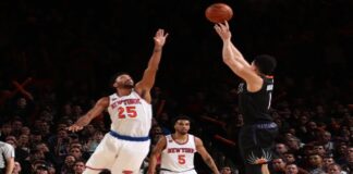 Booker sentenció a los Knicks en Nueva York