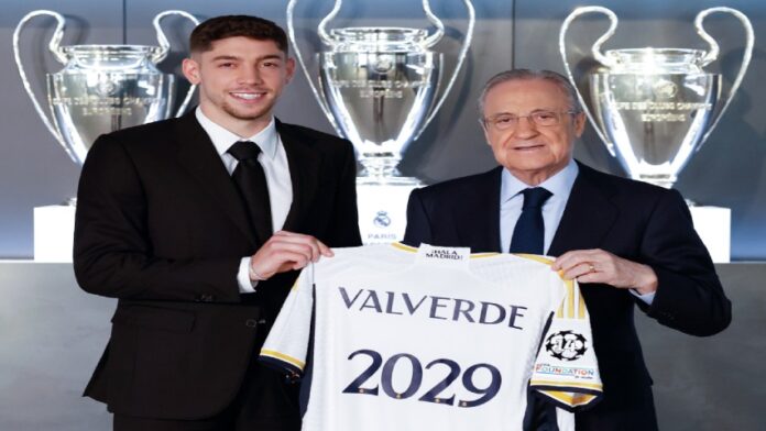 Valverde renueva con el Real Madrid hasta 2029