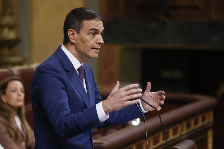 Congreso español vota hoy la investidura de Pedro Sánchez