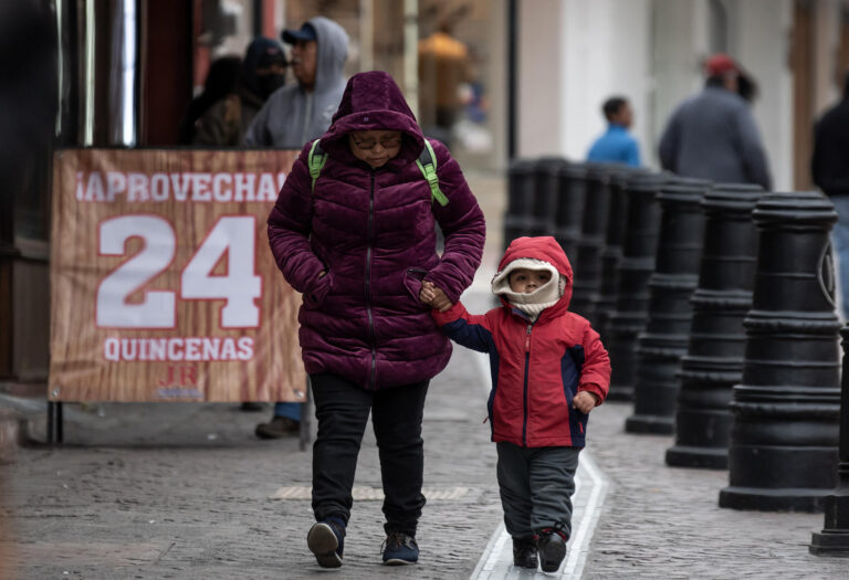 Tormenta invernal en México con nieve y fuerte bajada de temperaturas/Foto: EFE