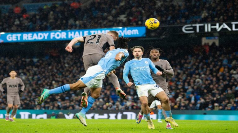 Tottenham le propinó su tercer empate seguido al City