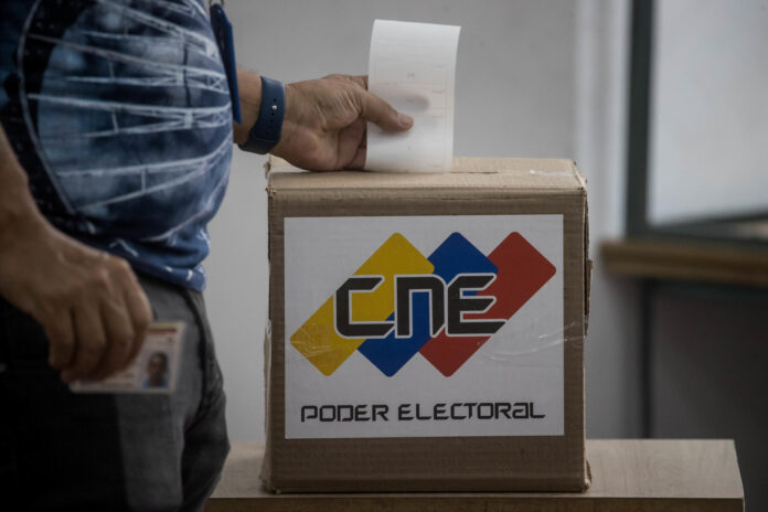 Centro de votación para el referendo