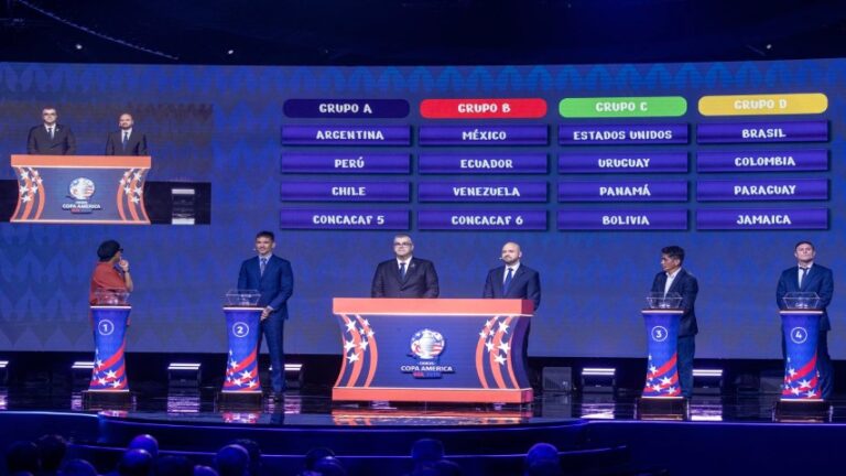 Así se definió la fase de grupos de la Copa América 2024