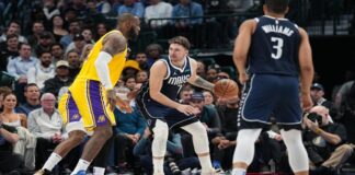 Mavs derrotan a Lakers en intensa jornada de NBA