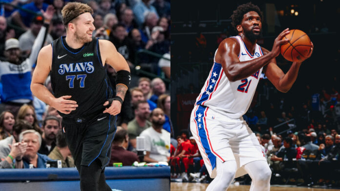 Doncic y Embiid destapan su ofensiva en el miércoles de NBA