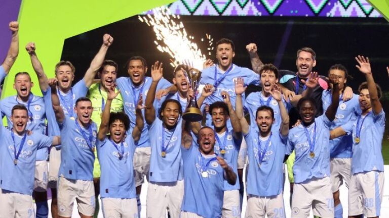 Manchester City goleó para llevarse el Mundial de Clubes