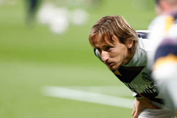 Luka Modric ya trabaja con el grupo