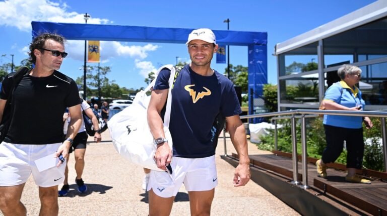Rafa Nadal está listo para regresar a las canchas en Brisbane