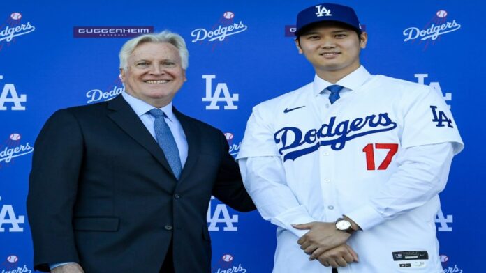 Ohtani presentado oficialmente con los Dodgers