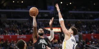 Clippers selló remontada ante Warriors en el sábado de NBA