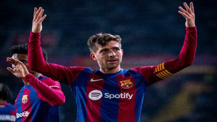 Sergi Roberto le dio el triunfo al Barcelona