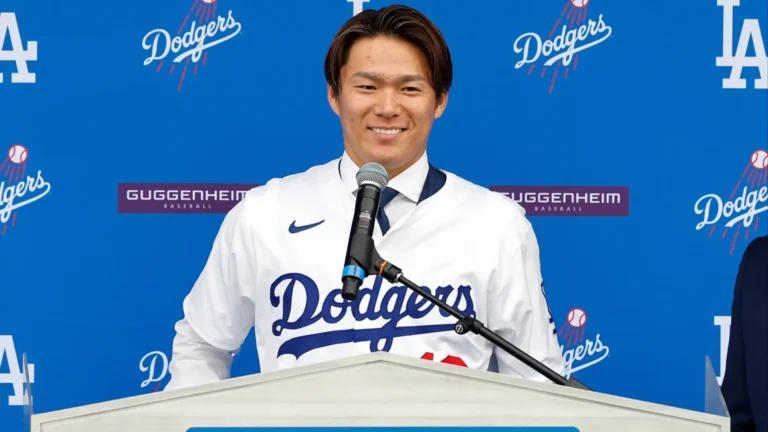 Yoshinobu Yamamoto se unió a los Dodgers