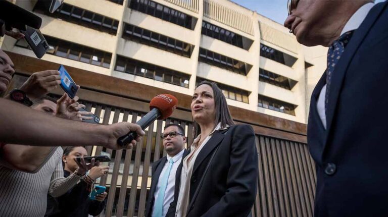 María Corina Machado fija posición sobre liberación de Saab y opositores