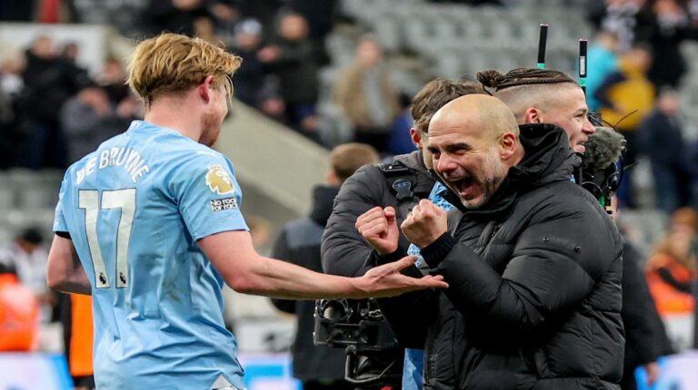 Los jugadores del Manchester City dominaron el 11 ideal del año