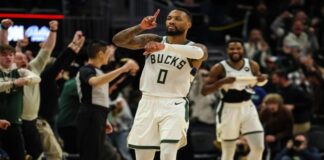 Damian Lillard definió el triunfo de Bucks