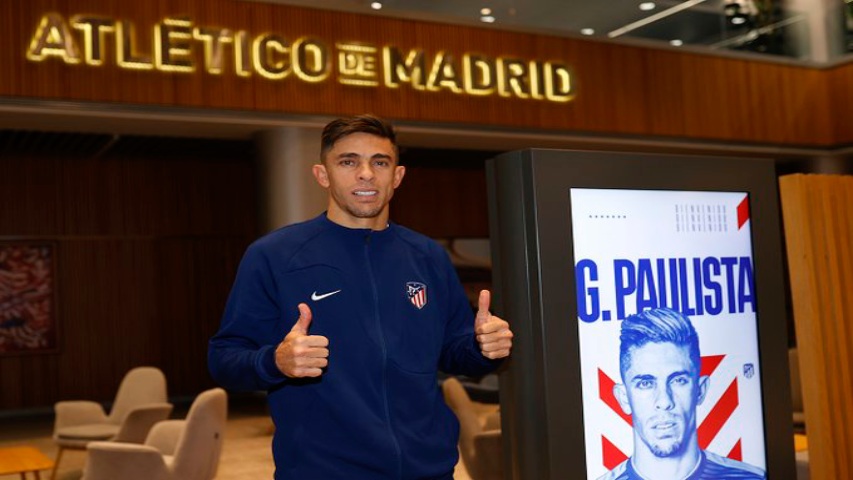 Atlético de Madrid ficha a Gabriel Paulista