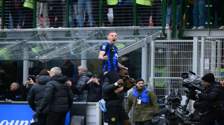 Inter consiguió un triunfo agónico con un gol de Frattesi