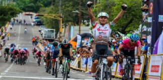 Jimmi Briceño lidera la Vuelta al Táchira tras dos etapas